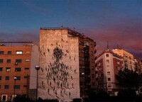 Shadowy Figure Street Art Image 2