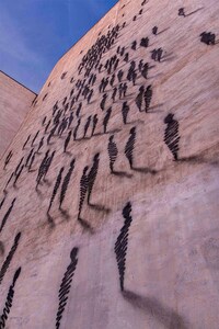 Shadowy Figure Street Art Image 3