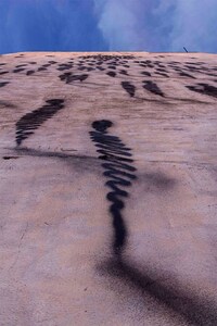 Shadowy Figure Street Art Image 5