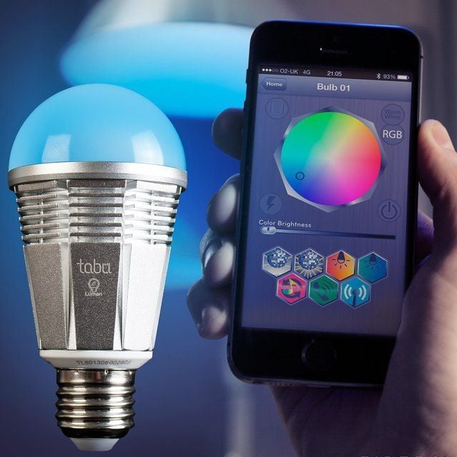 Smartphone-Controlled Lightbulbs