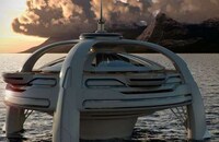 Futuristic Island Yachts Image 3