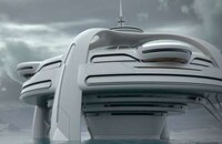 Futuristic Island Yachts Image 4