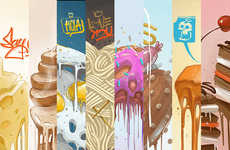Melting Meal Illustrations