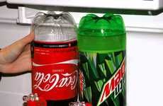 Topsy-Turvy Soda Dispensers