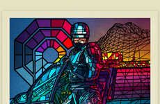 Stained Glass Film Posters