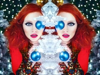 Glitzy Holiday Couture Editorials Image 2