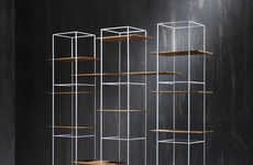 Modular Transitioning Shelves