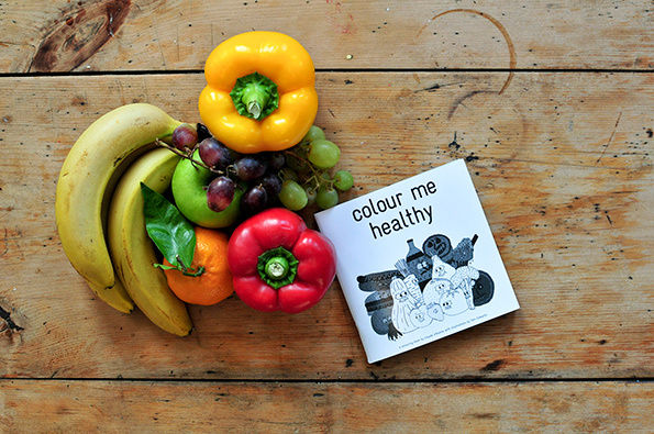 Produce-Loving Coloring Books