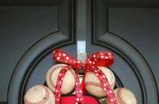 Sporty DIY Holiday Wreaths