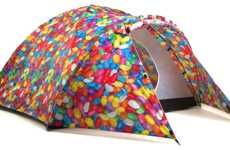 Stylish Solar-Powered Tents
