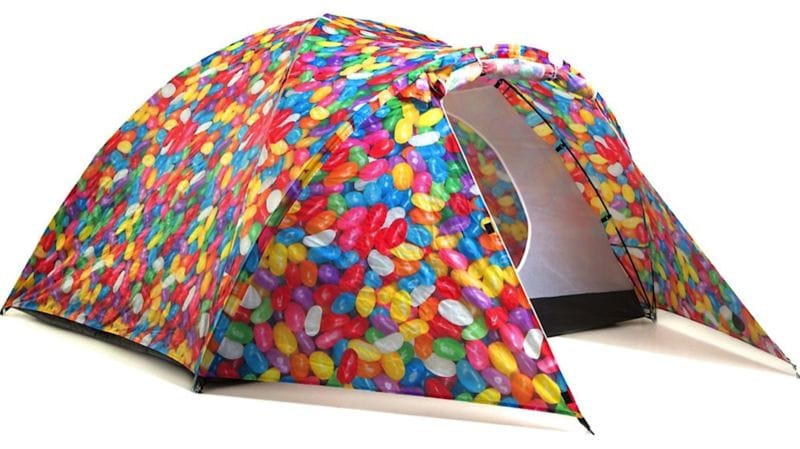 Stylish Solar-Powered Tents