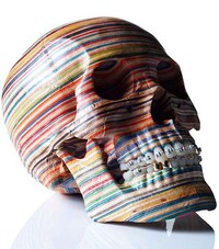 Recycled Skateboard Artwork Image 7