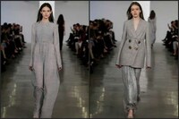 Sleek Pajama-Styled Outerwear Image 5