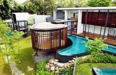 Luxurious Curvilinear Pavilions