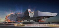 Illuminated Museum Construction Sites Image 4
