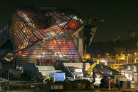Illuminated Museum Construction Sites Image 5