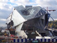 Illuminated Museum Construction Sites Image 6