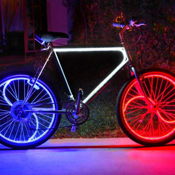 Multi-Colored Bike Lights