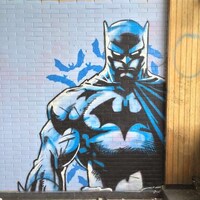 Abandoned Cartoon Graffiti Murals Image 6