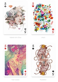 Fantastical Playing Card Collaborations Image 5