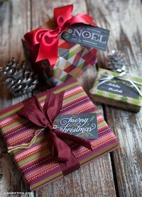 Mock Chalkboard Gift Tags Image 4