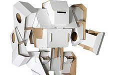 Automaton Cardboard Constructions