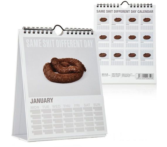 80 Bizarre Printed Calendars