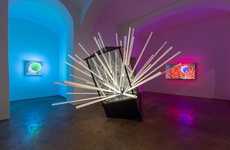 Luminescent Art Installations