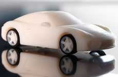 Miniature 3D-Printed Luxury Cars