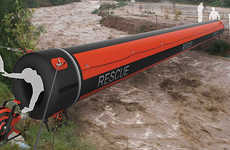 Inflatable Flood Tunnels