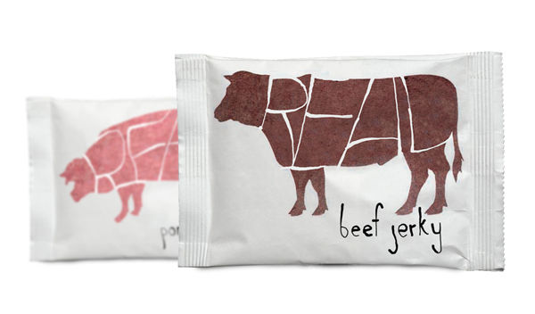 Butchered Snack Branding