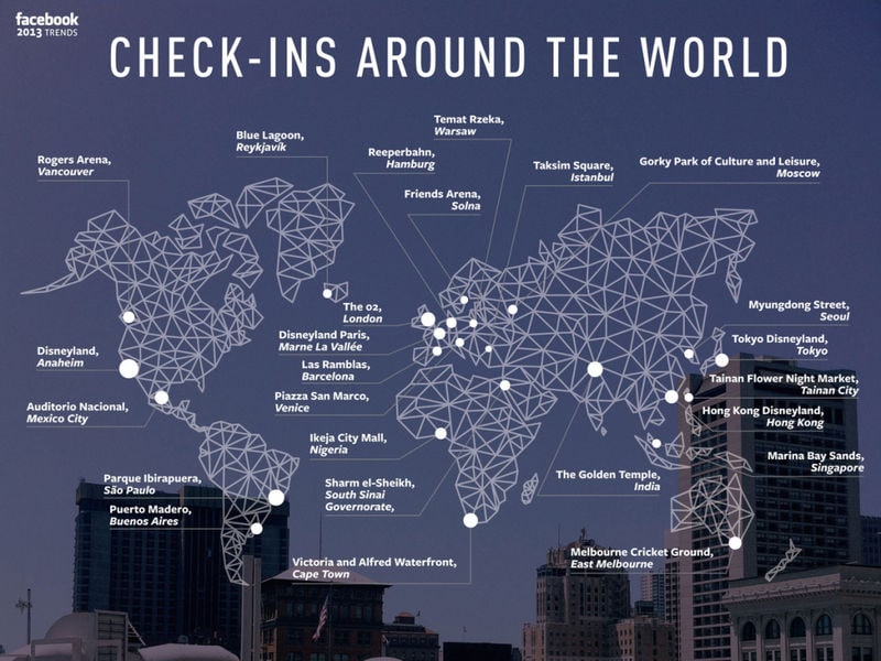 Socially Tagged Travel Maps