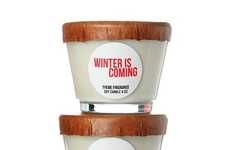 Winter Holiday Candles