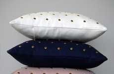 Elegantly Studded Pillows