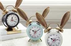 Whimsically Eared Alarm Clocks