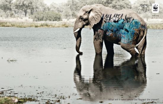 21 Artistic Graffiti Ads