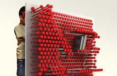 Customizable Pin Shelves