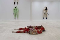 Human-Shaped Carpet Installations Image 2