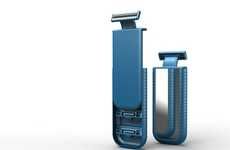 Cartridge-Containing Shavers