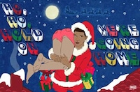Festive Celeb Holiday Cards Image 7