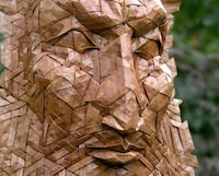 Geometric Textured Paper Masks Image 7