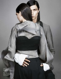 Strikingly Similar Couple Editorials Image 4