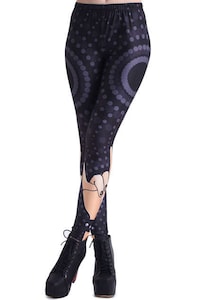 Rocking Hand-Sign Leggings Image 4