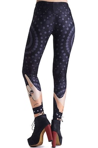 Rocking Hand-Sign Leggings Image 5