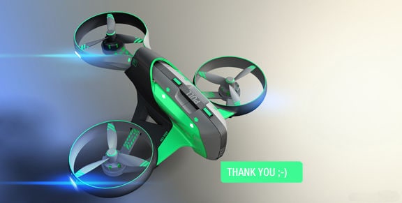 Unmanned Medic Drones