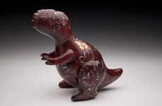 Inflatable Ceramic Dinosaurs