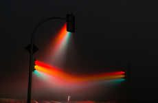 Neon Traffic Light Photographs