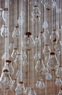 Strung Incandescent Bulb Installations Image 3