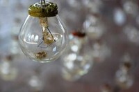 Strung Incandescent Bulb Installations Image 4