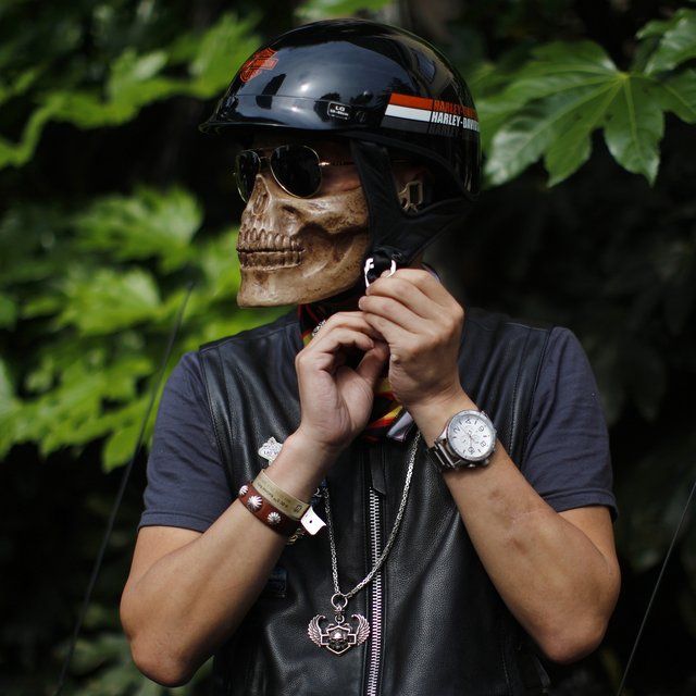 Skeletal Face Coverings